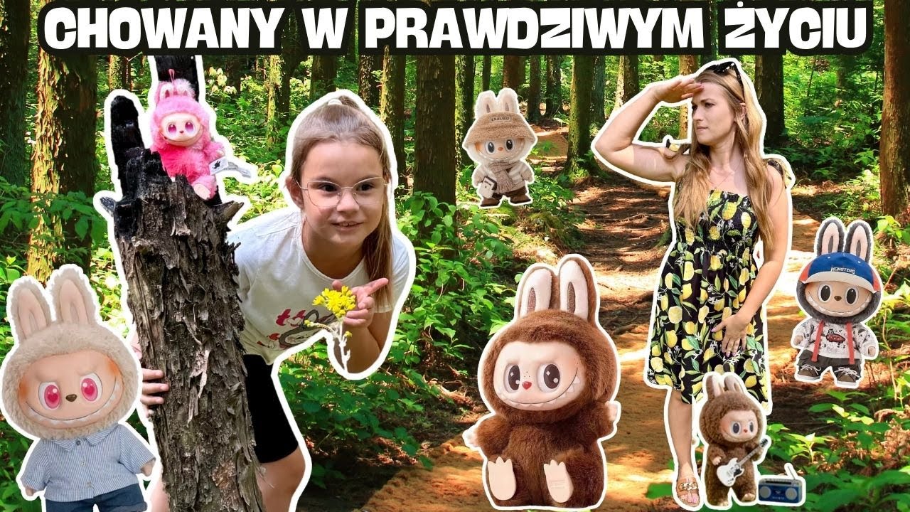 Chowany w lesie z Labubu💖 Challenge z wyzwaniami💖