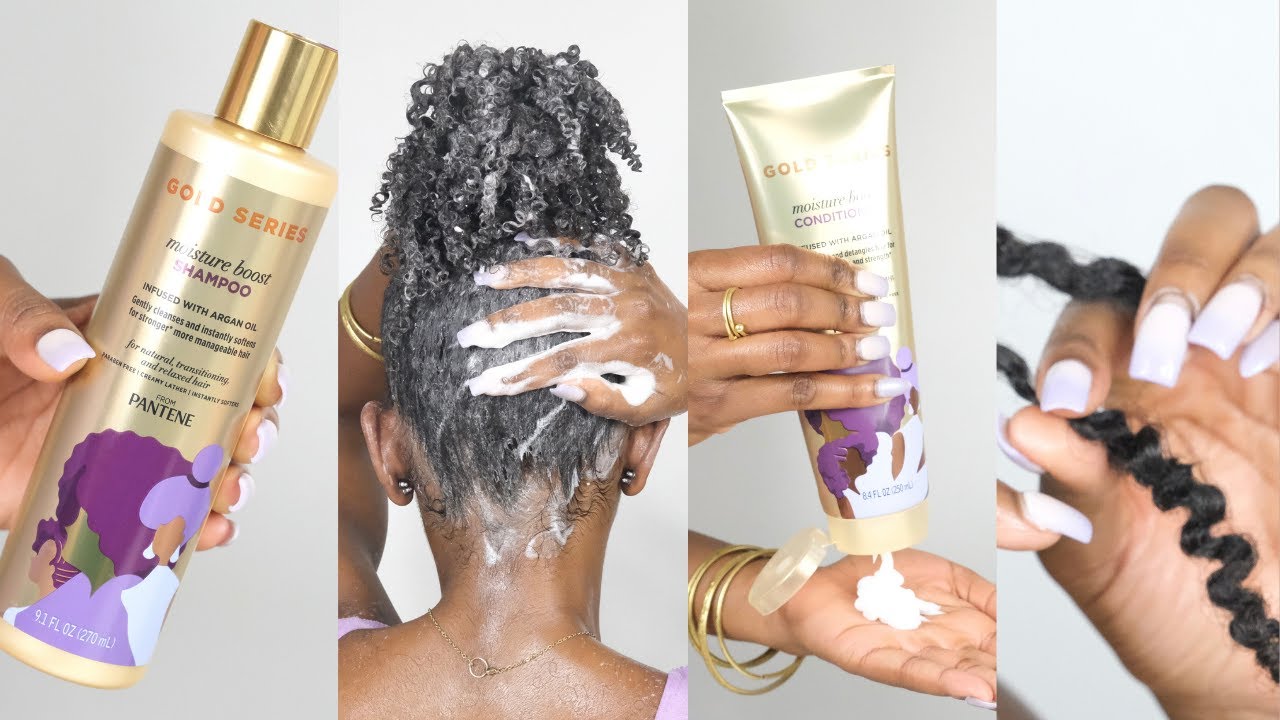 PANTENE GOLD SERIES: Triple Care Braid Cream #washday