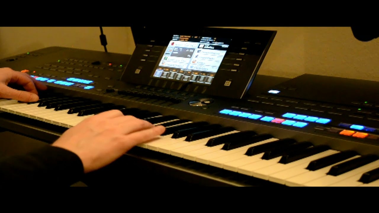 Irene Cara  - Flshdance (What a Feeling), COVER on Yamaha Tyros 5-76