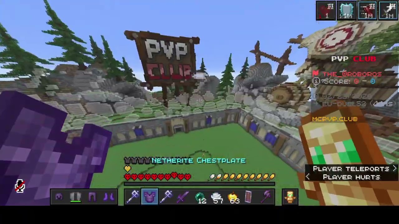 DESTROYING my noob friend in PvP cuz I can