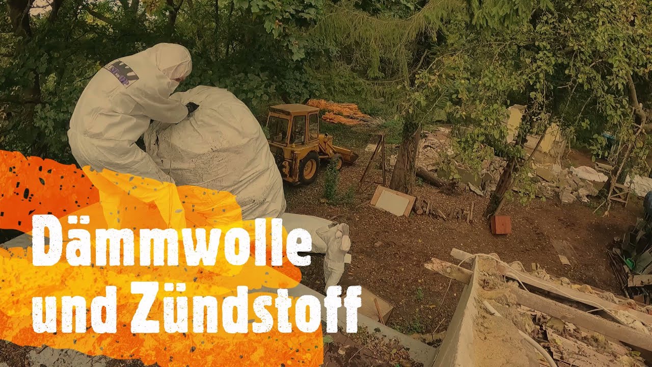 Glaswolle/Dachd&auml;mmung-F&uuml;llung der KMF-S&auml;cke & Zoff-WRECKED COMPANY