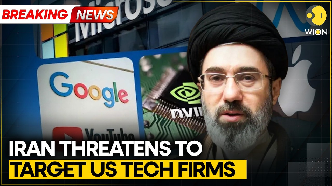 Iran Issues Threat To American Big Tech Firms: 'Will Become Targets From 1st April' | WION Breaking