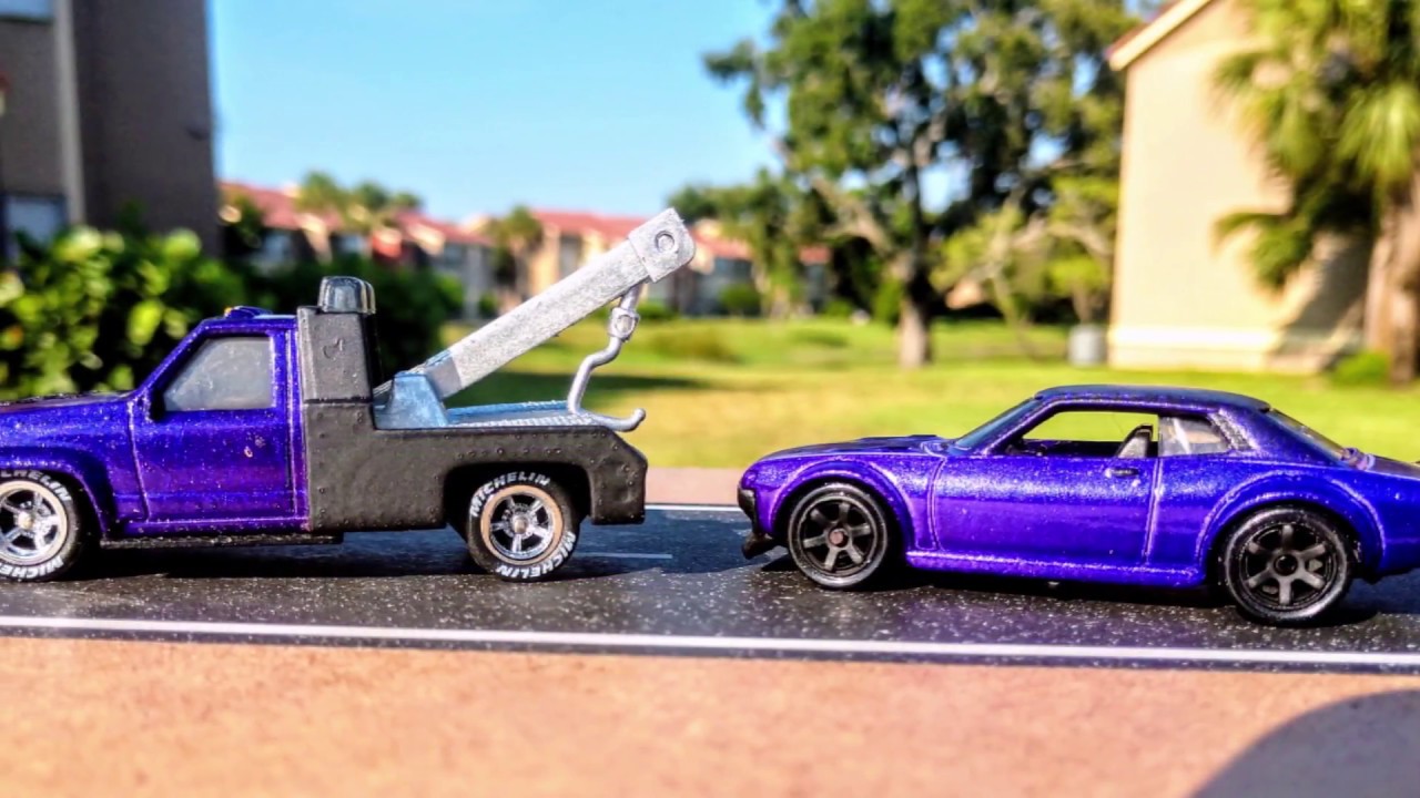 Custom '70 Toyota Celica and GMC Tow Truck Esto's Custom Hot Wheels