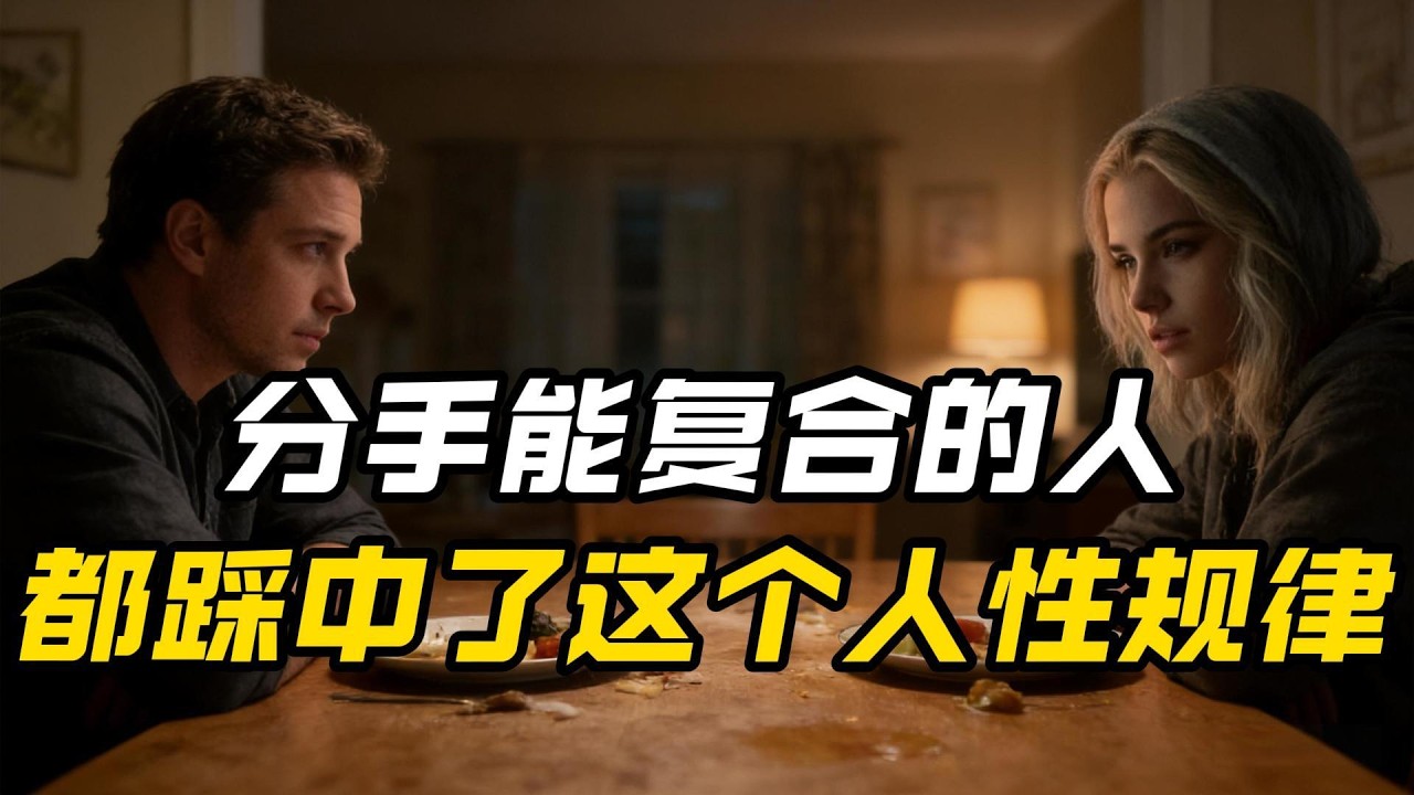 分手能复合的人，都踩中了这个人性规律