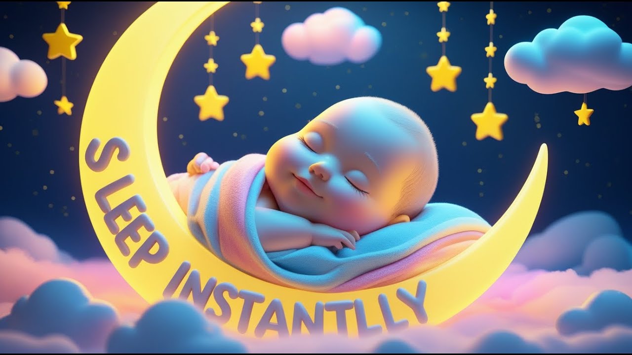 Many Babies Fall Asleep Within Minutes 🌙 Mozart & Brahms Lullabies for Deep Baby Sleep #calmingmusic