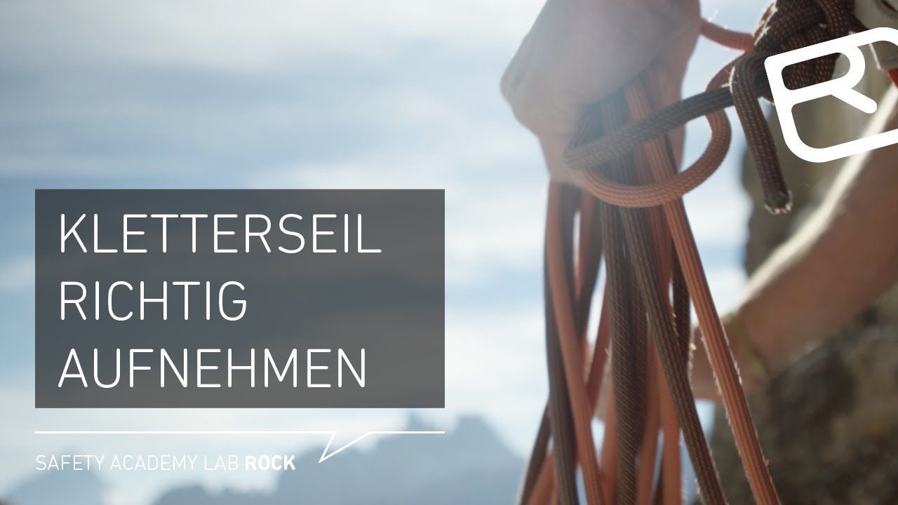 Kletterseil richtig aufnehmen: Ohne Krangeln - Tutorial (27/43)  | LAB ROCK