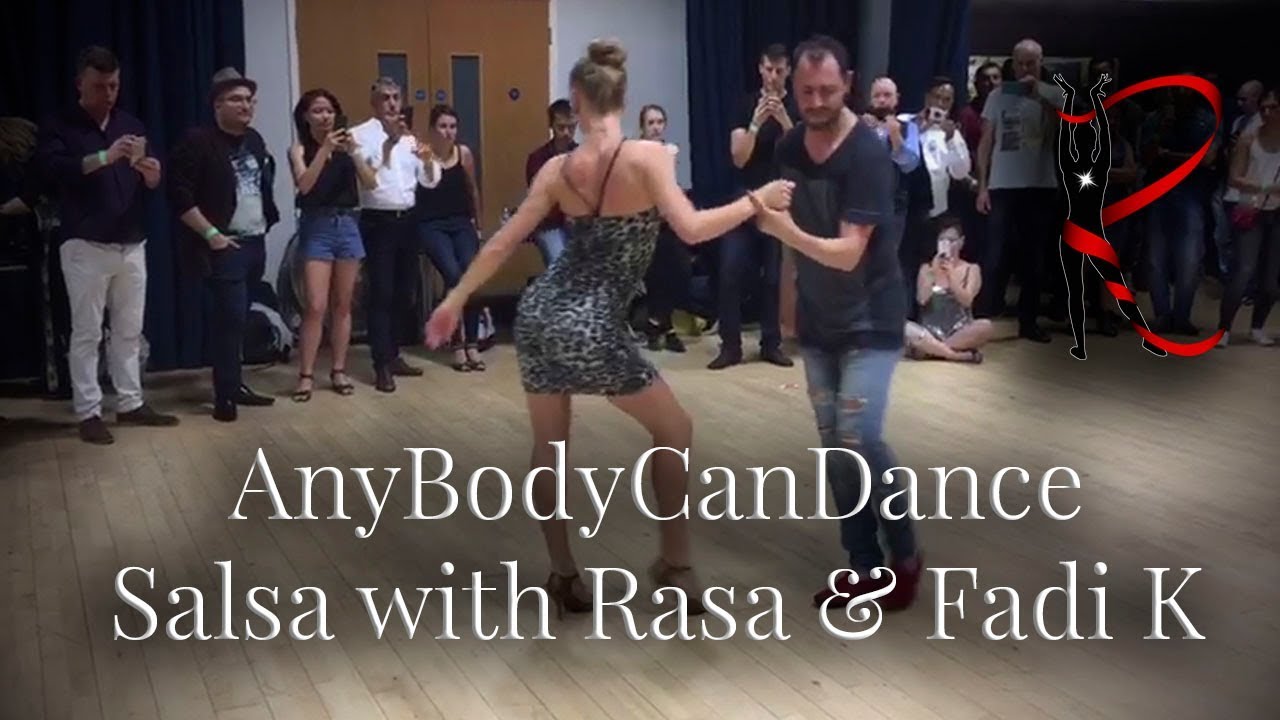 Dancing Salsa with Fadi K at ABCD - Rasa Pauzaite