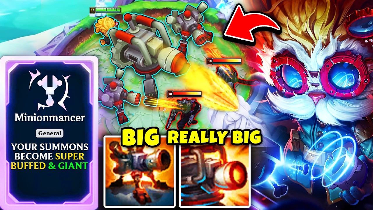 Heimerdinger but I have GIANT TURRETS that deal extra damage... (THIS IS HILARIOUS)