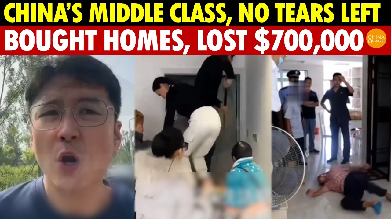 China’s Middle Class Falls Into Poverty: Bought Homes, Lost $700,000 in 2 Years, Tears Dried Up