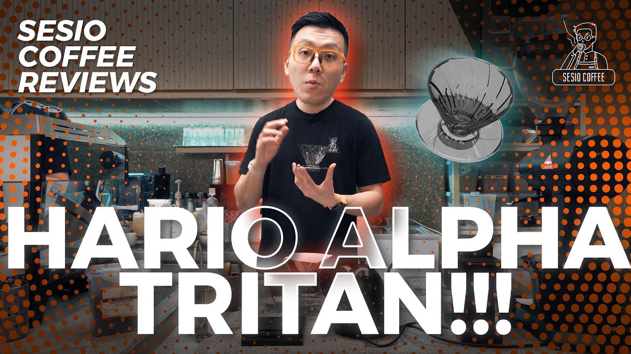 Review dripper baru: Hario Alpha Tritan