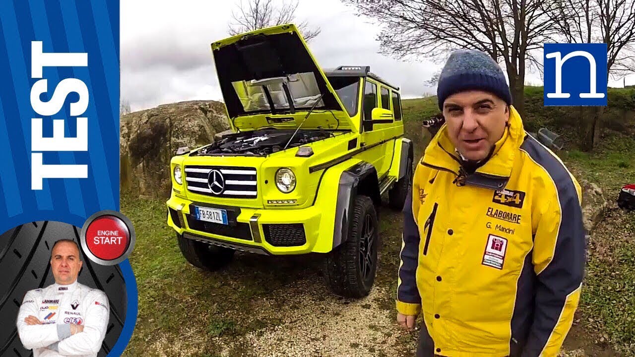 Mercedes G 500 4x4²   |  Test Drive Off Road