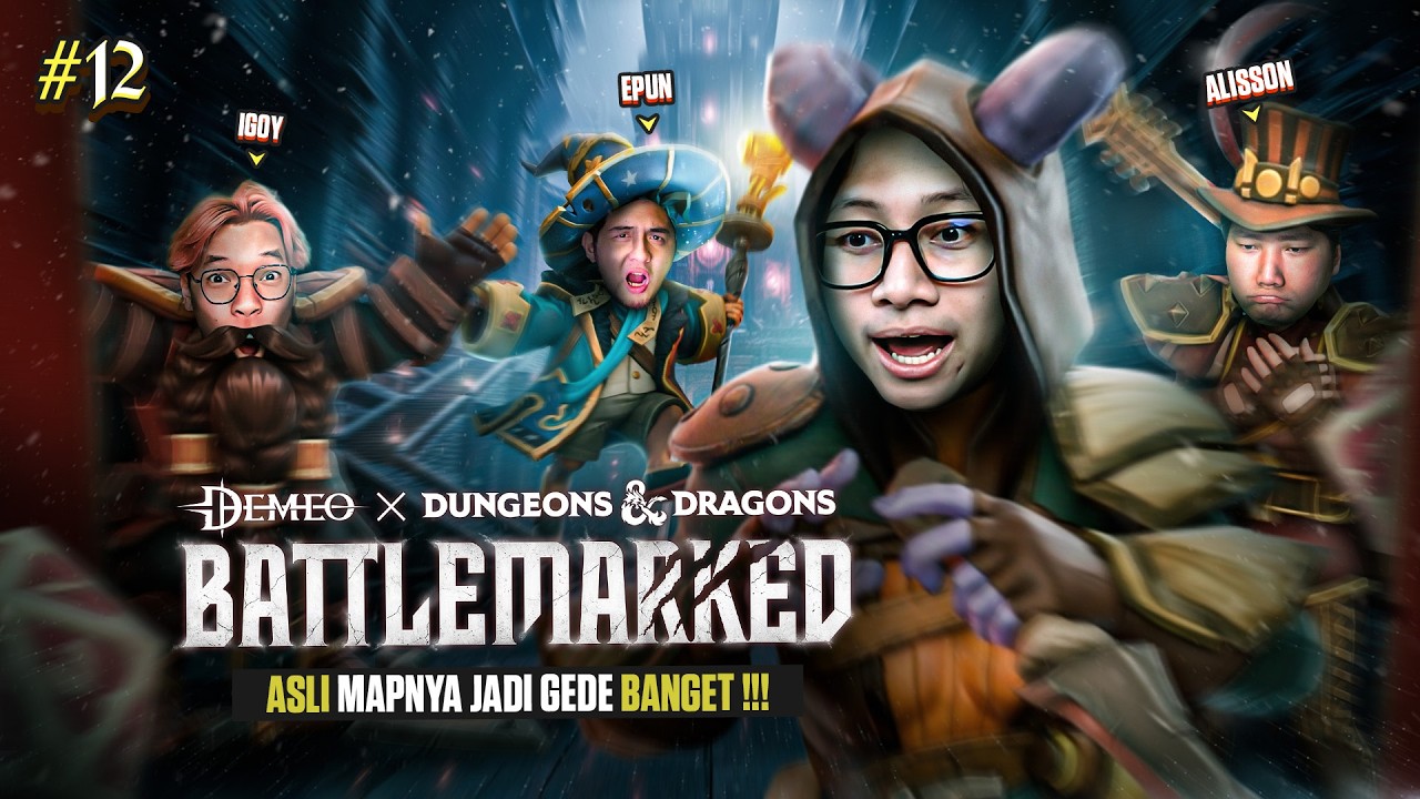 ASLI MAPNYA JADI GEDE BANGET !!! - Dungeon x Dragons : Battlemarked Part 12