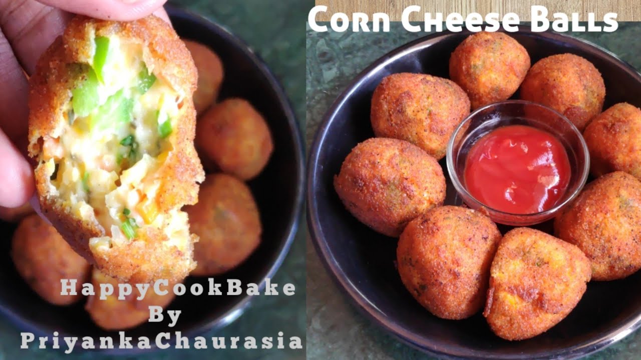 Corn Cheese balls without Potato | Vegetable Corn Cheese Balls | Starters Recipe | Party Appetizers