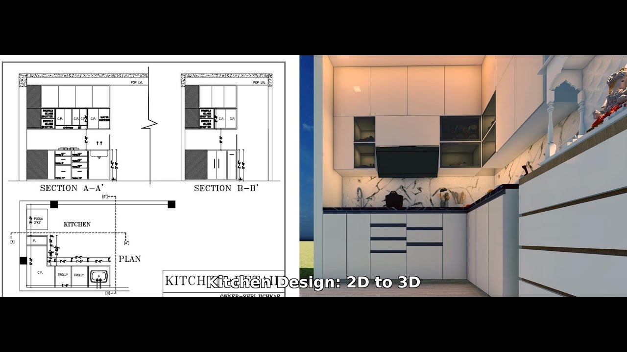 Transforming a Kitchen: 3D Modeling in SketchUp & Rendering in Lumion
