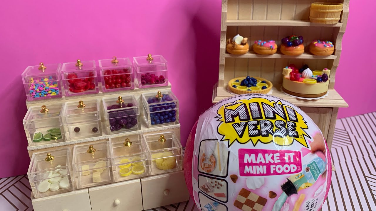 Mini Verse Make It Mini Food unboxing!!! Do we add to our collection?