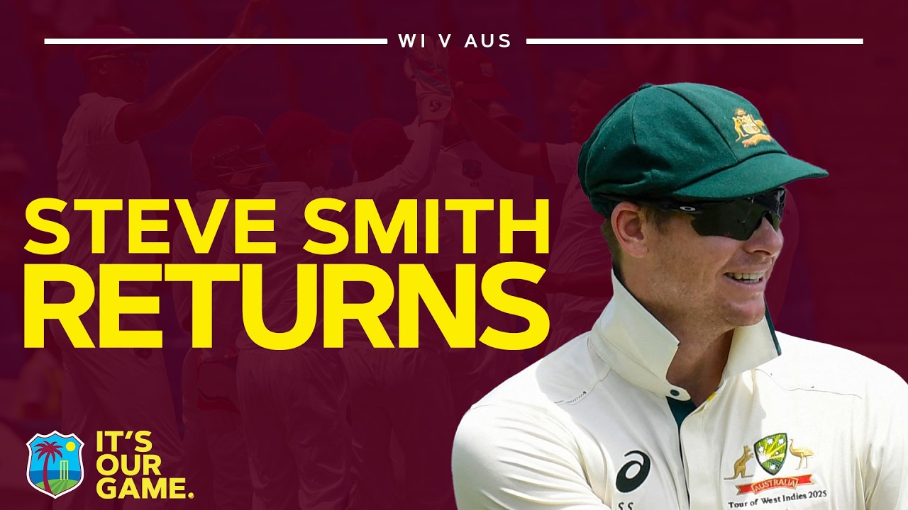 71 Runs 🔥 Steve Smith Is Back With A Bang | West Indies v Australia 2nd Test
