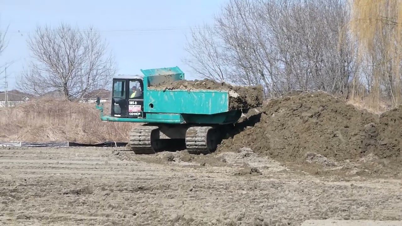 CONSTRUCTION KOMATSU CD110 Cab/Dump body Carrier ROTATION 360 degrees
