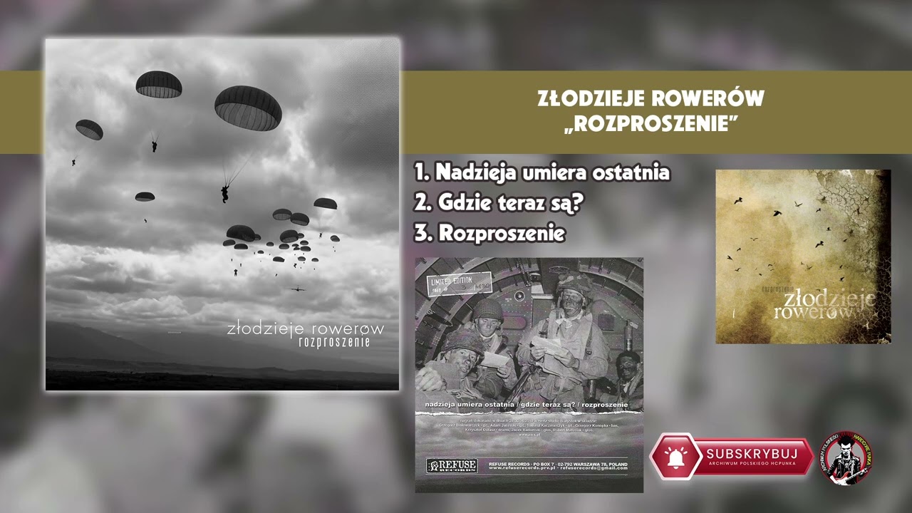 Złodzieje Rower&oacute;w &ndash; Rozproszenie (2010 r.)