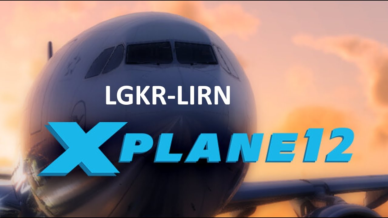 XPlane12 | Live | Greece to Italy | A320neo flight