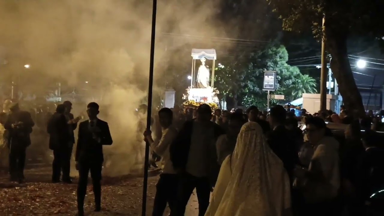 Virgen de la inmaculada Concepción de san Francisco paso por parque isabela catolica Diciembre 2025