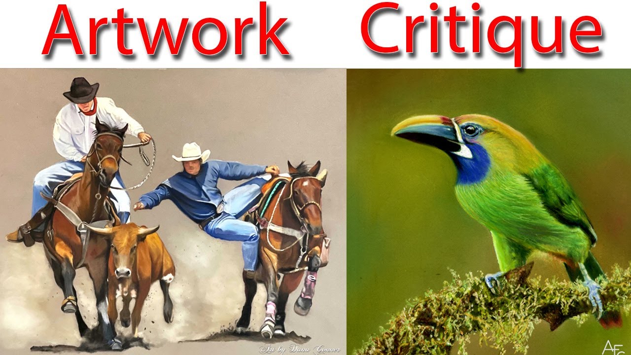 Pastel Painting Tips - Artwork Critique 3 - Jason morgan art