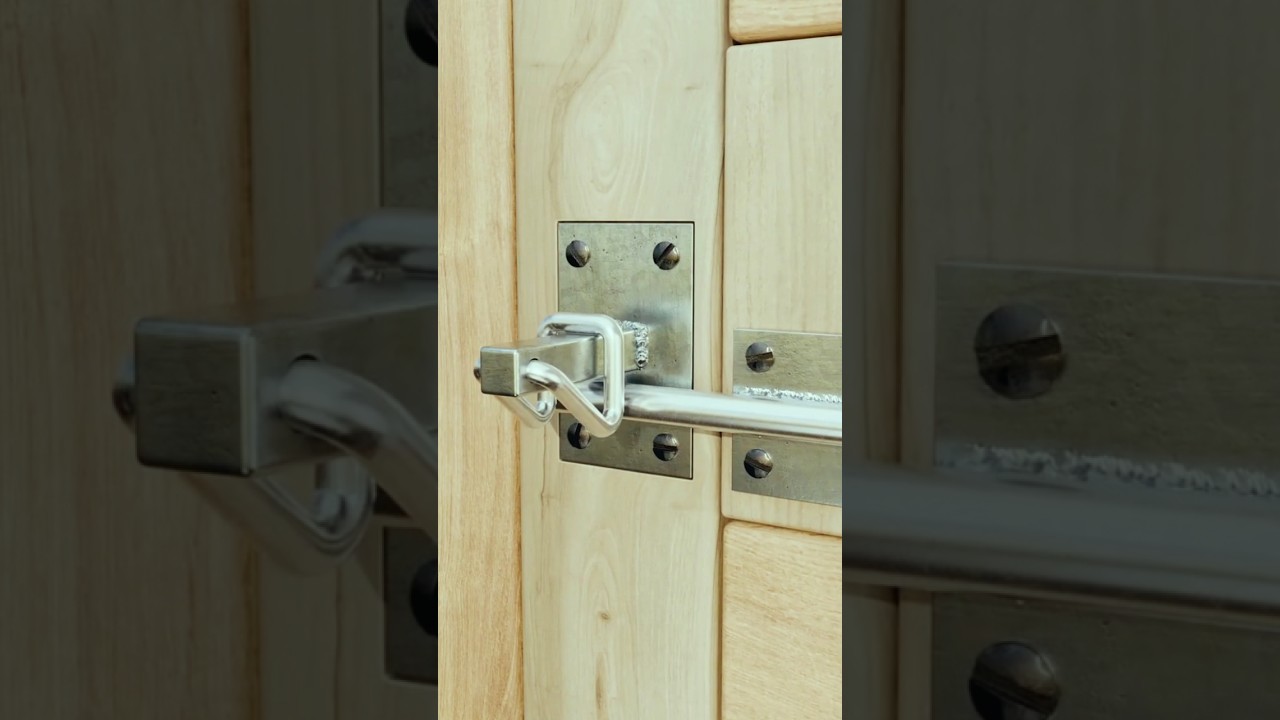 Handmade Iron Door Lock 🎉 Strong & Secure DIY Metal Lock 👍 
