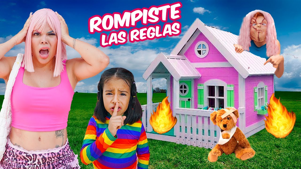 MI HERMANITA ROMPI&Oacute; LAS REGLAS DE LA CASA DE LAS MU&Ntilde;ECAS 😱