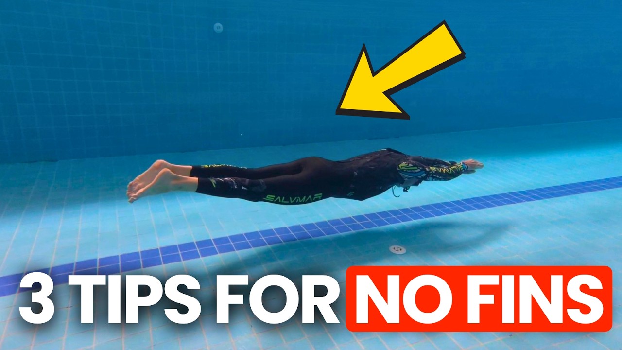 3 No-Fins Technique Fixes That Got Me To 100m