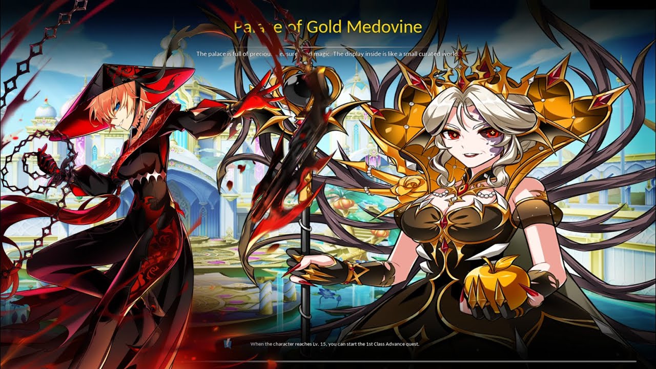[ELSWORD NA/엘소드] Black Massacre - Palace of Gold Medovine 19-1 Solo Play