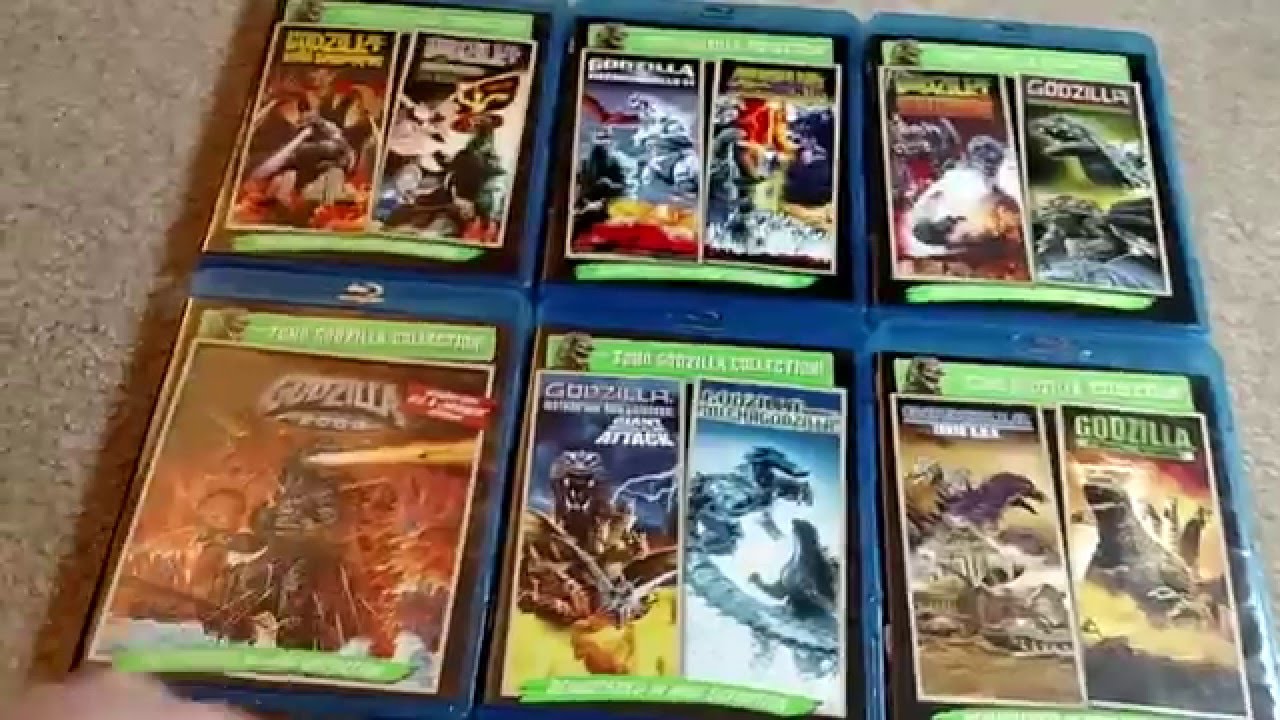 Toho Godzilla Collection Blu-ray Multi Unboxing
