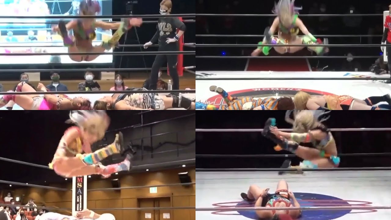 Unagi Sayaka - Leg Drop compilation