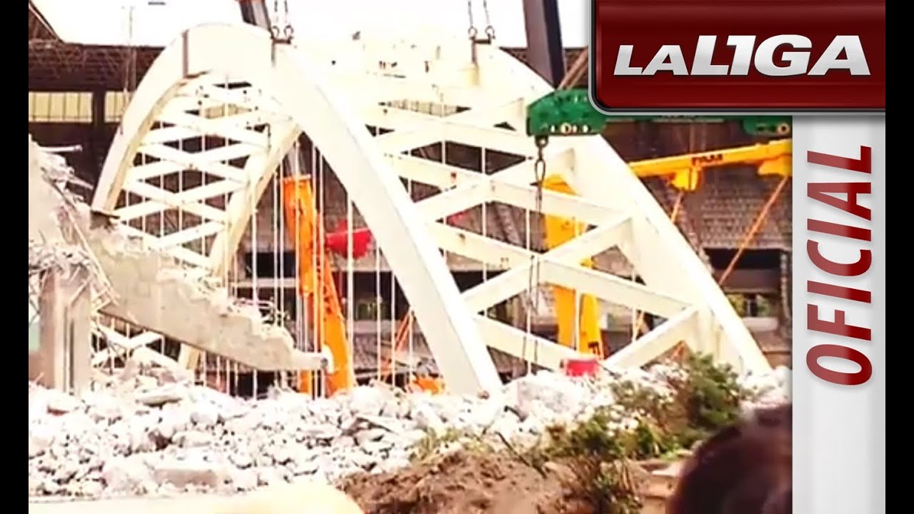 La demolición de San Mamés y el nuevo estadio