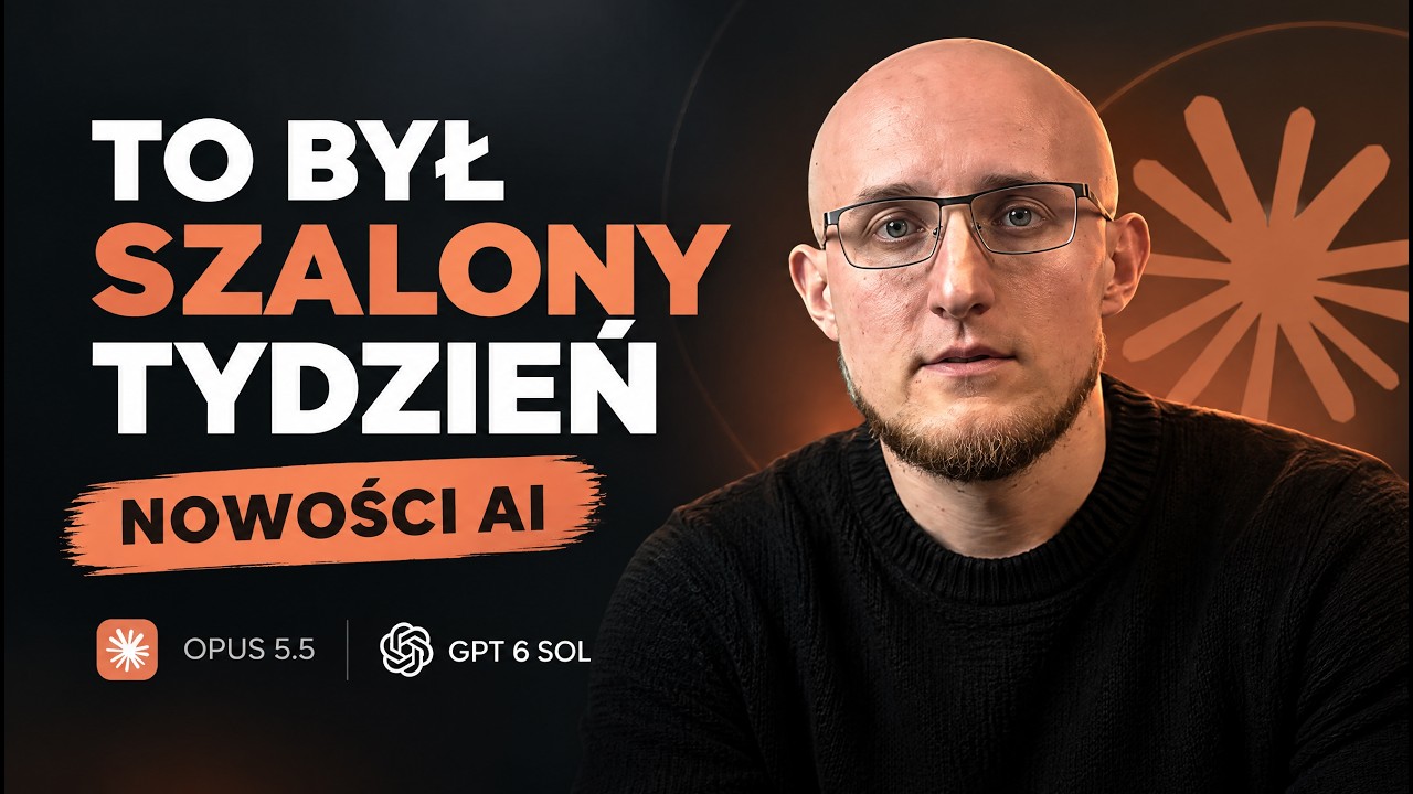 Nowy Opus 5.5 i GPT 6 Sol, model Jev, Włamanie do OpenAI, Figure 03 w domach. Nowości AI