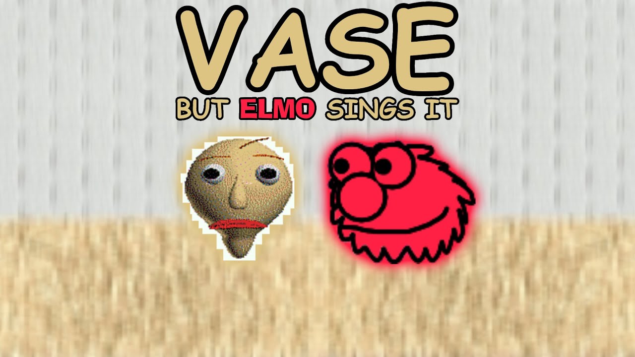 Elmo Sings Vase! (Balder's Night Funkin' Vs. Balder)