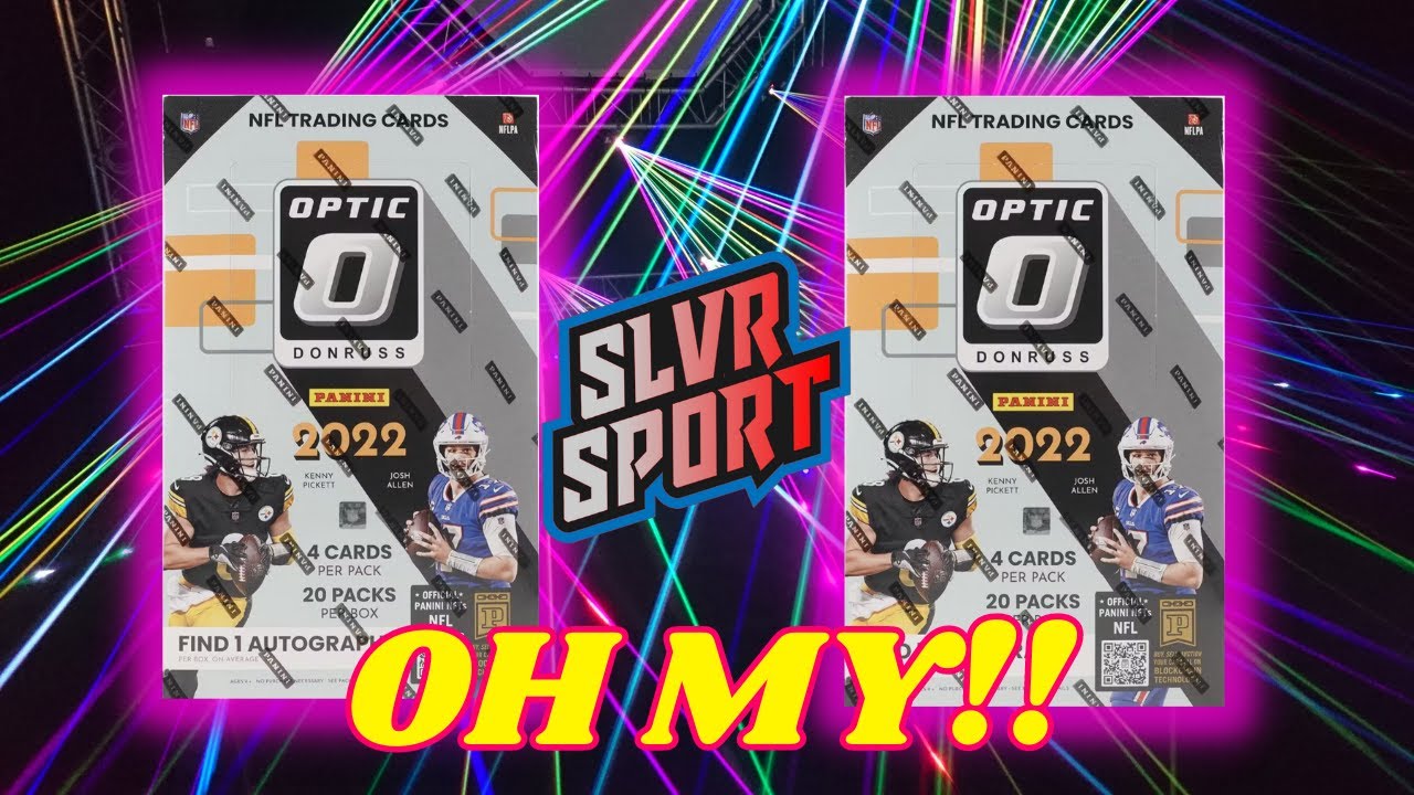 CASE HIT! - 2022 Donruss Optic Football Retail Box X2 - Cause I Got A Problem 😂