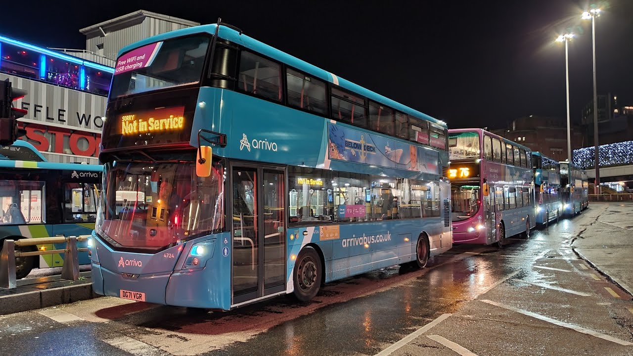 BRAND NEW Part 2! FIRST DAY IN SERVICE! Arriva North West Wright Streetdeck 4724/DG71VGR - Route 10B