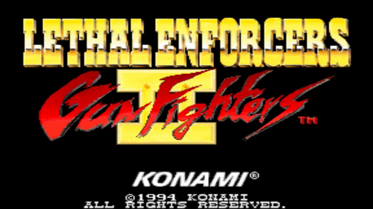 Lethal Enforcers II: Gun Fighters - Great 90's Arcade Shooter(4K60FPS) No Victims/U.S. Marshal Rank
