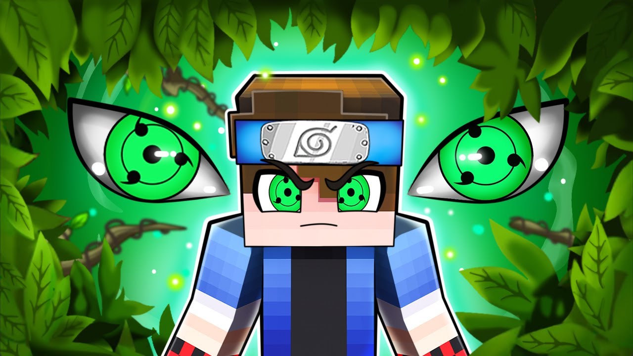 O SHARIGAN da CURA no NARUTO Minecraft