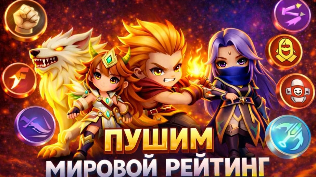 ТОП 3 МИРА!!! МИФ 118 Звезд. Пушим мировой топ! Magic Chess: Go Go.