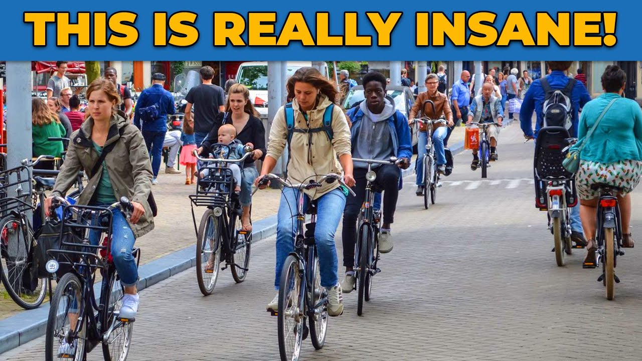 Netherlands People's Insane Bicycle Tradition 🇳🇱 - Explore Europe