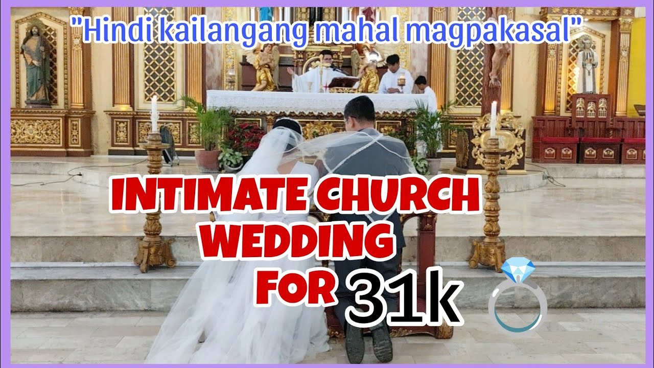 INTIMATE CHURCH WEDDING NA HINDI MAHAL