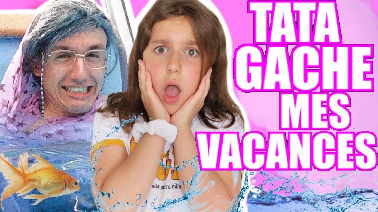 TATA GROGNON GÂCHE MES VACANCES ! ELLE TOMBE A L'EAU ! [SKETCH HUMOUR]