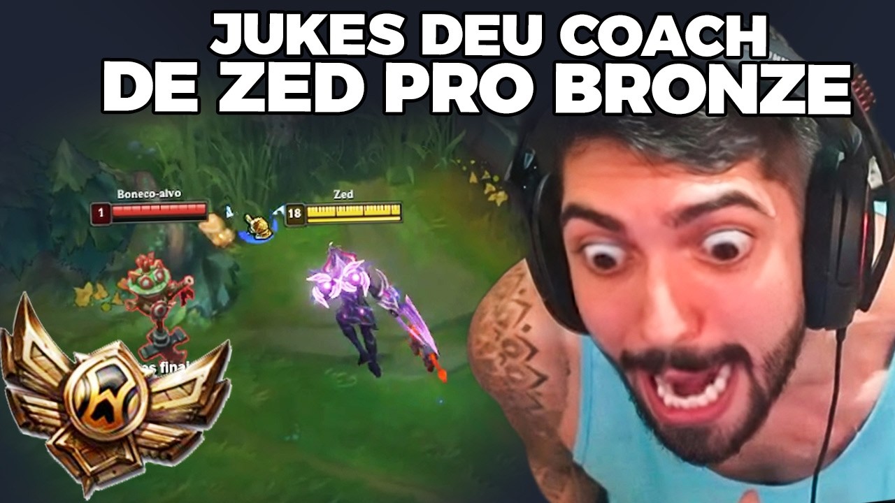JUKES DEU COACH DE ZED PRA UM BRONZE! | CBLOW