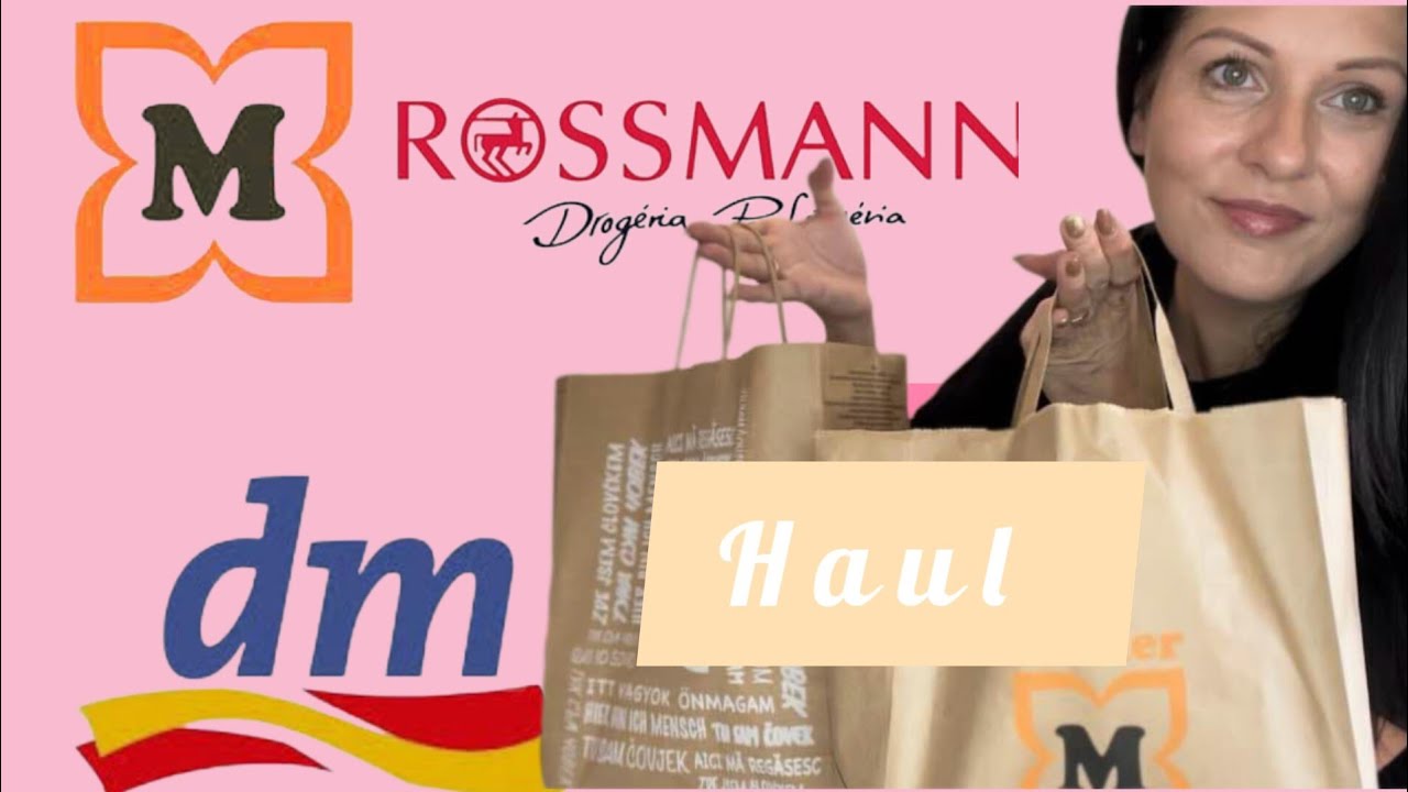🛒🛒🛍️🛍️|DMROSSMANN|MÜLLER _HAUL 🛒🛍️#dm #rossmann #muller #haul #drogéria #shopping