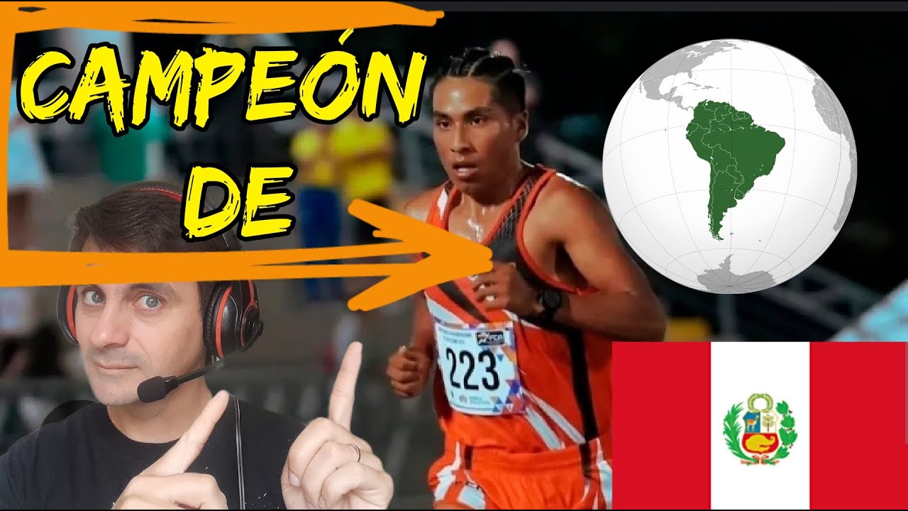 Jonathan Molina de Perú CAMPEON SUDAMERICANO U23