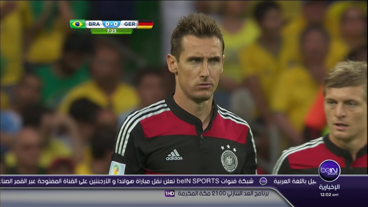 تقرير beIN SPORTS  عن مباراة  البرازيل 1 - 7 المانيا - نصف نهائي كأس العالم -  9 / 7 / 2014