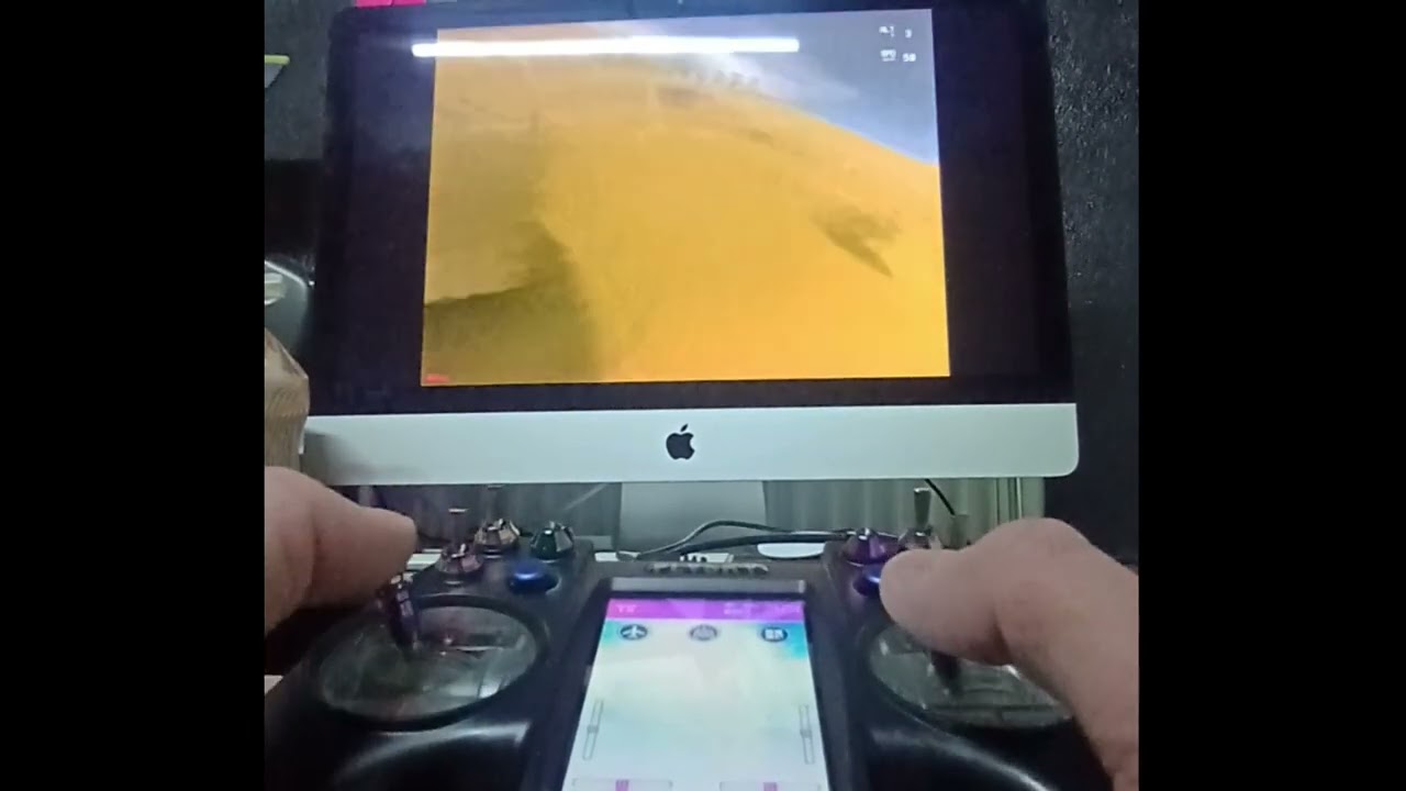 3D mode FPV practice after a long time.