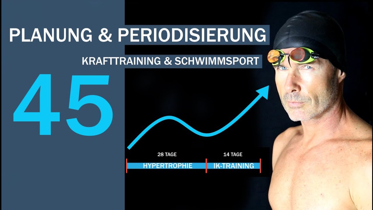 KRAFTTRAINING & PERIODISIERUNG im Schwimm- und Triathlonsport | SCHNELLER SCHWIMMEN 45 Planung