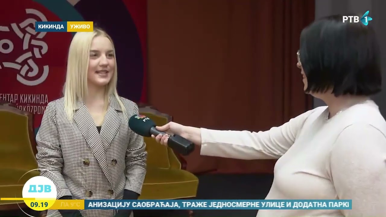Mlada Kikinđanka Ena Gogić osvojila nagradu na takmičenju u Bugarskoj
