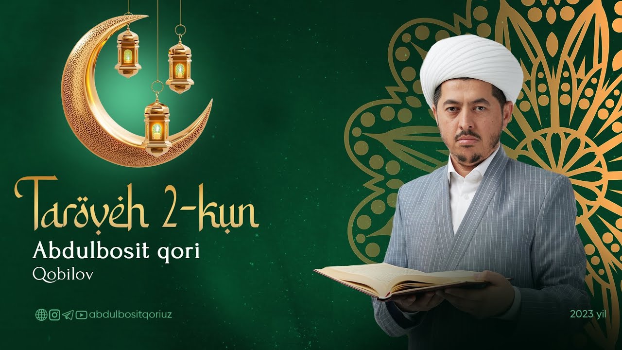 Таровеҳ 2-кун 2023-йил